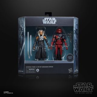 [PO] Hasbro Star Wars Black Series Ahsoka Tano and HK-47 Assassin Droid Carbonised 2 pack