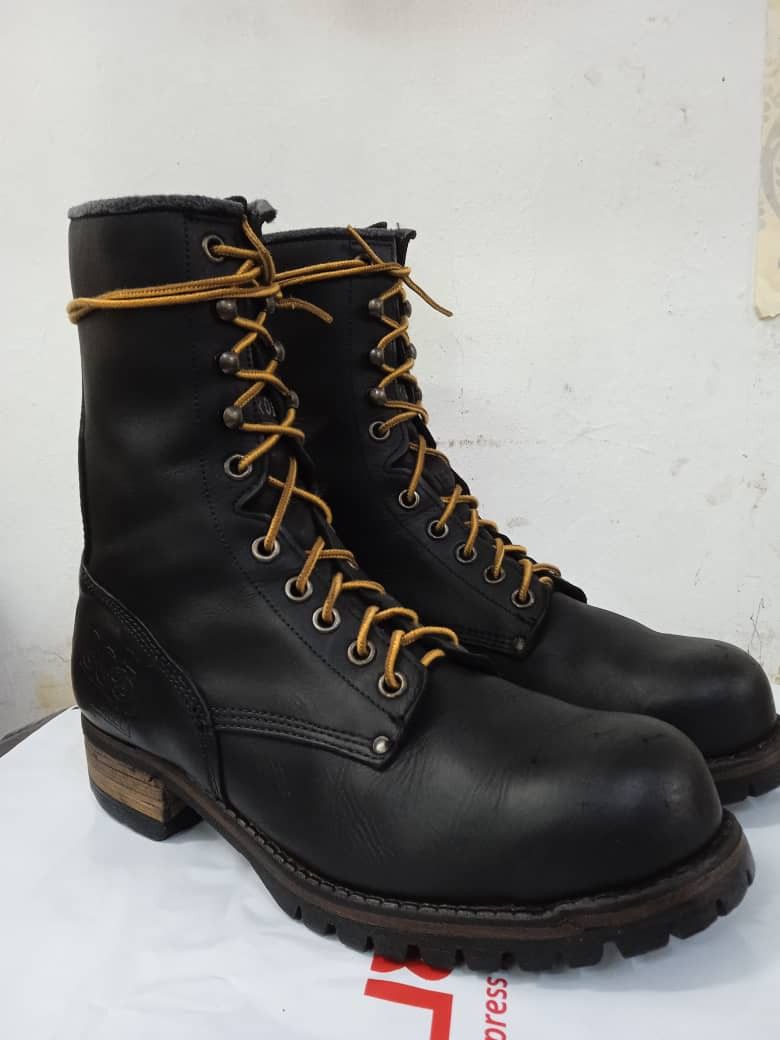 Police steel deals toe boots