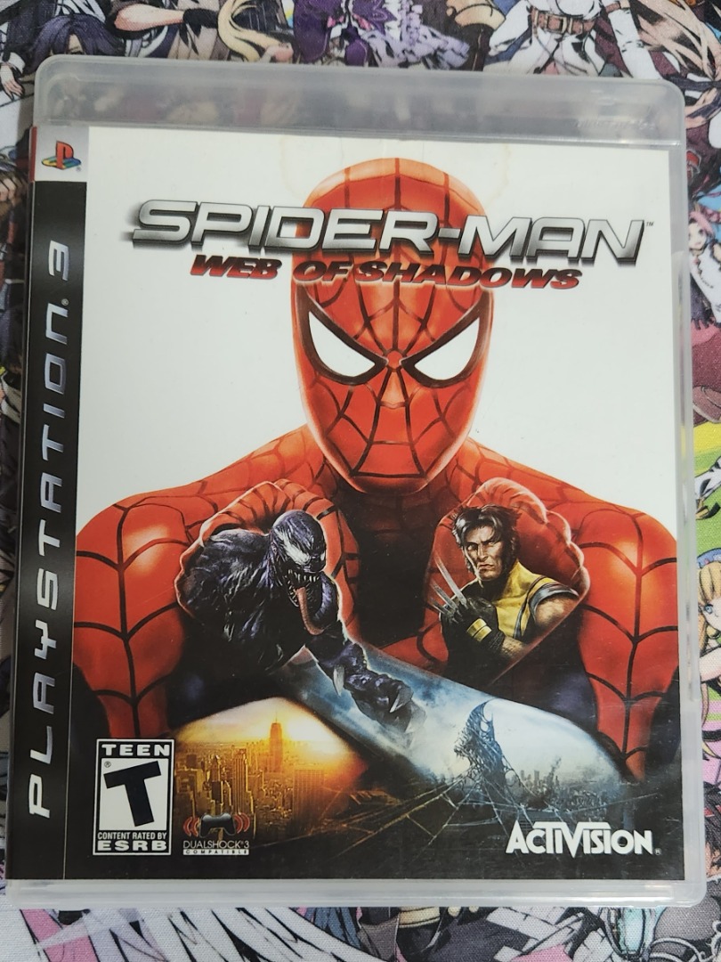 Spider man web sale of shadows ps3