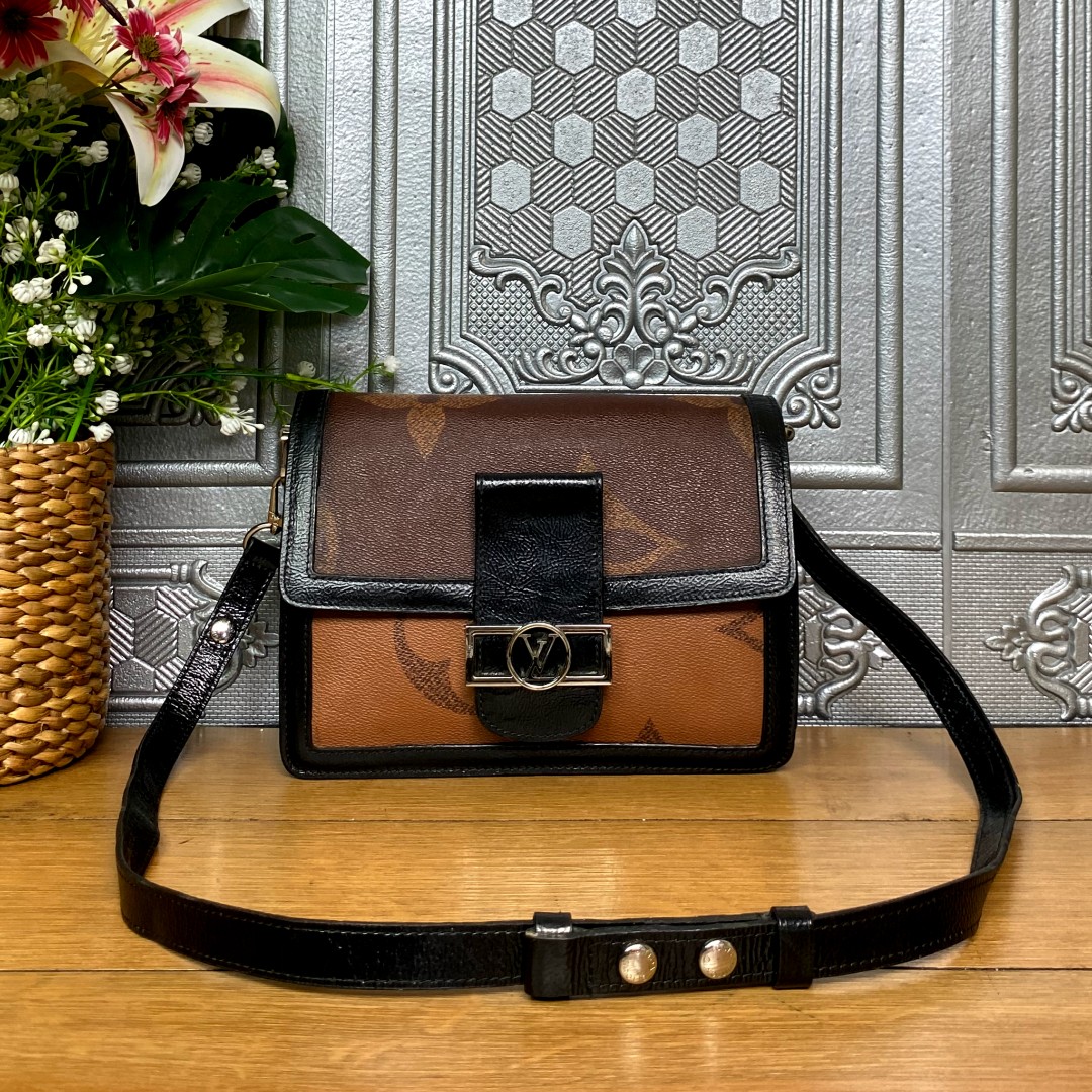 Louis Vuitton 2020 Reverse Monogram Boursicot EW - Brown Crossbody Bags,  Handbags - LOU635521