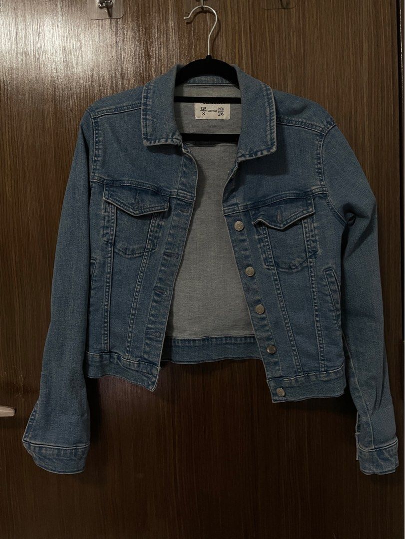 pull bear petite denim jacket