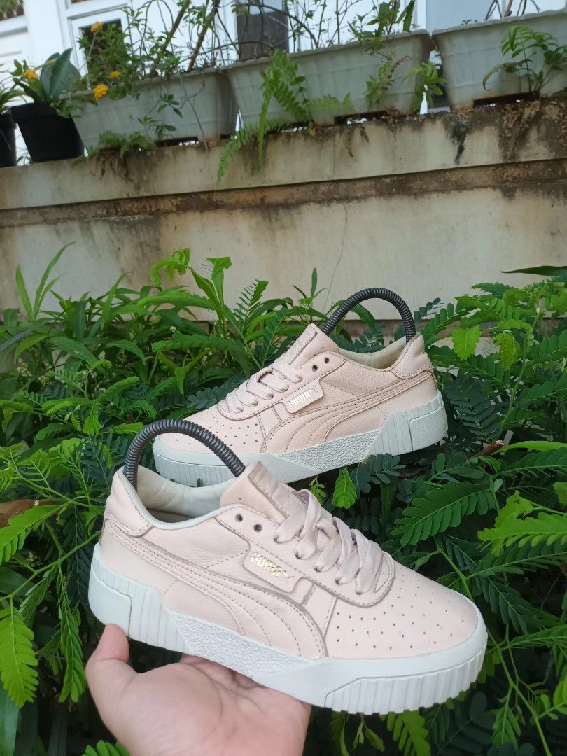 Puma cali emboss pink on sale