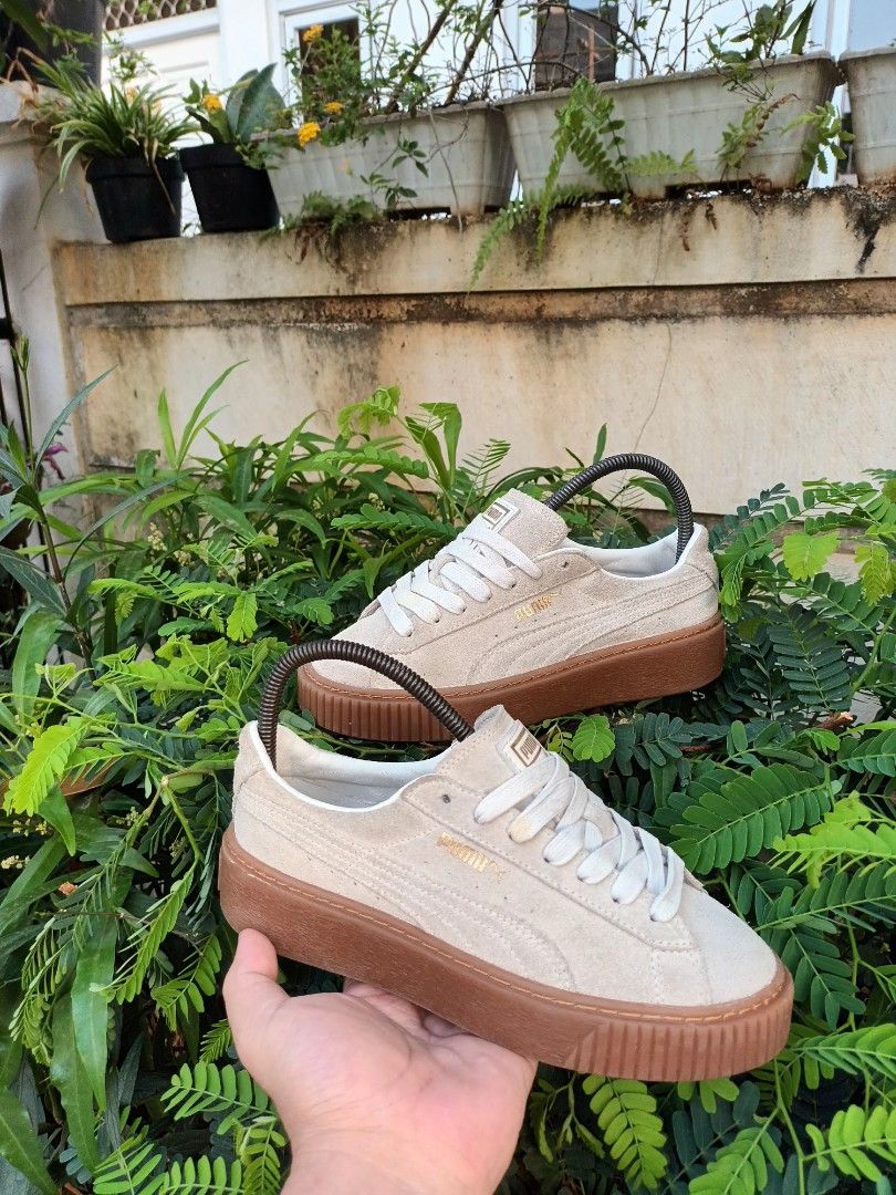 Puma creepers beige best sale 37