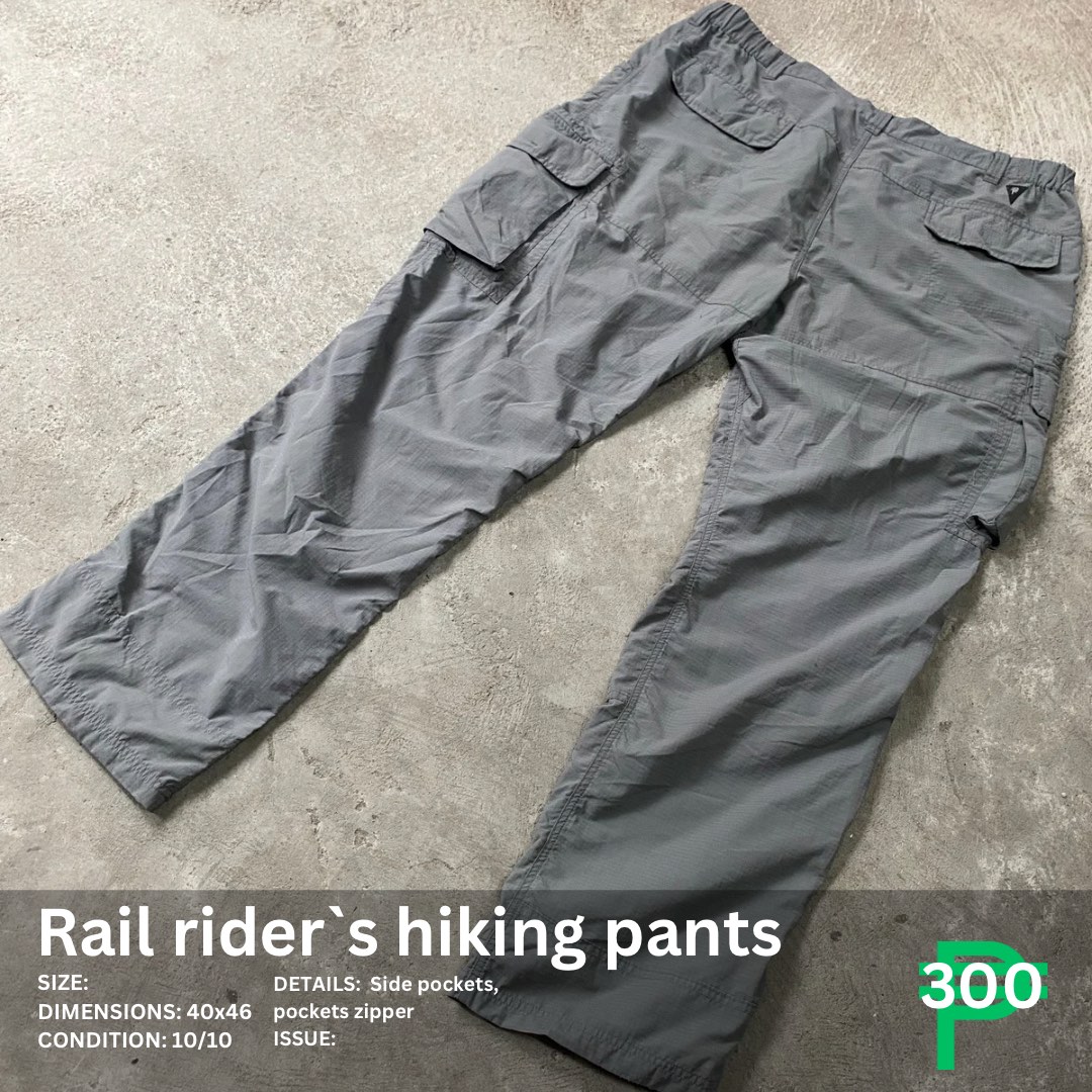 rail riders cargo pants, Men's Fashion, Bottoms, Joggers on Carousell