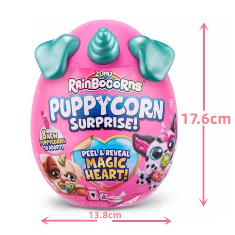 Rainbocorns Puppycorn Scent Surprise – Plush Toy With Scented Accessory, Slime & Stickers, Series 8 - View #8
