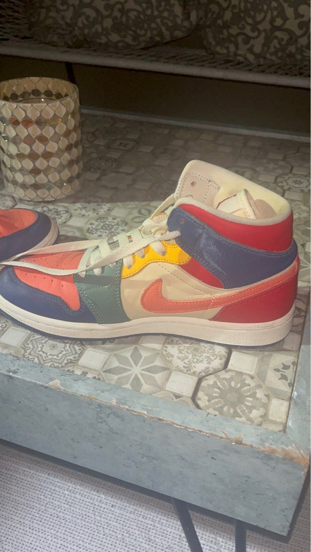 Rainbow jordans 9 store