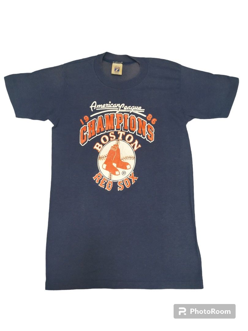 T-shirt Vintage Boston Red Sox - Années 80 - Taille S - Rouge