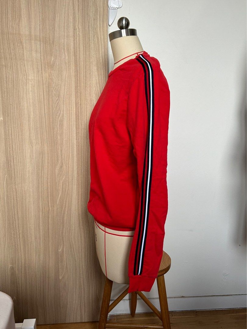 red sweater