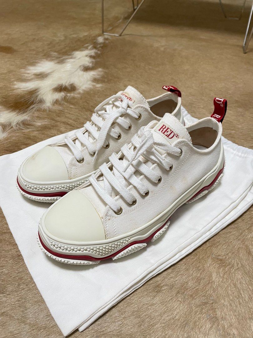 Red valentino top sneakers on sale