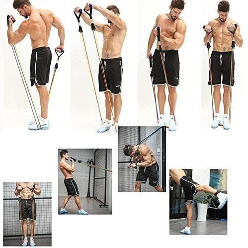 Fitness exercises with resistance bands hot sale