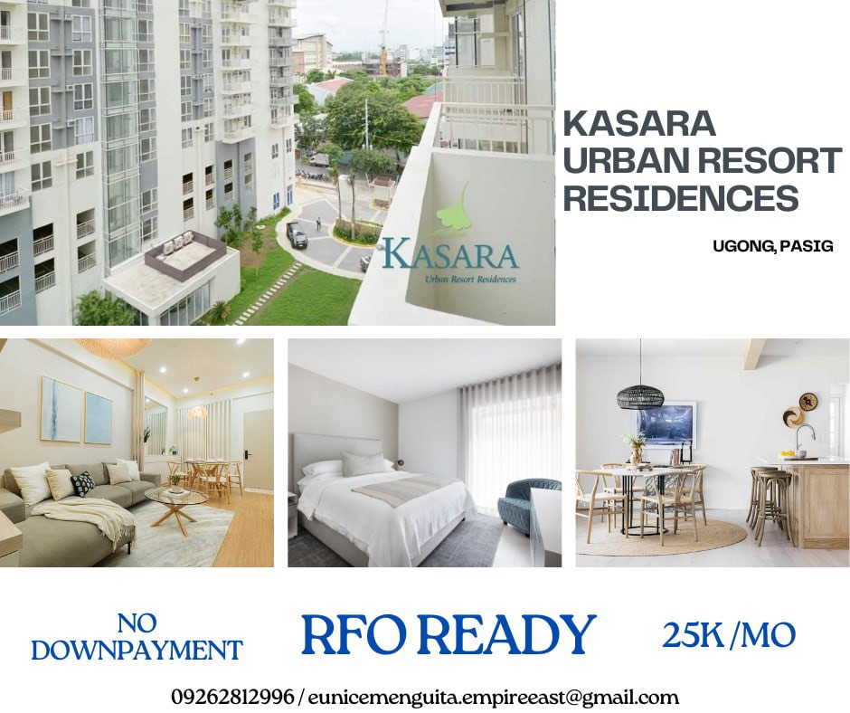 RFO Ready to Move RESORT TYPE CONDO Studio 1 2 Bedroom available