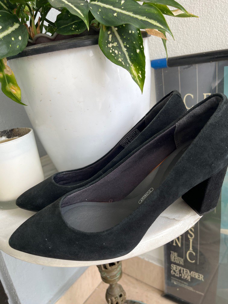 Rockport suede pumps on sale