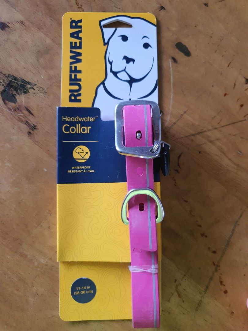 Ruffwear Headwater Collar Pink waterproof stinkproof reflective Pet Supplies Homes Other Pet Accessories on Carousell