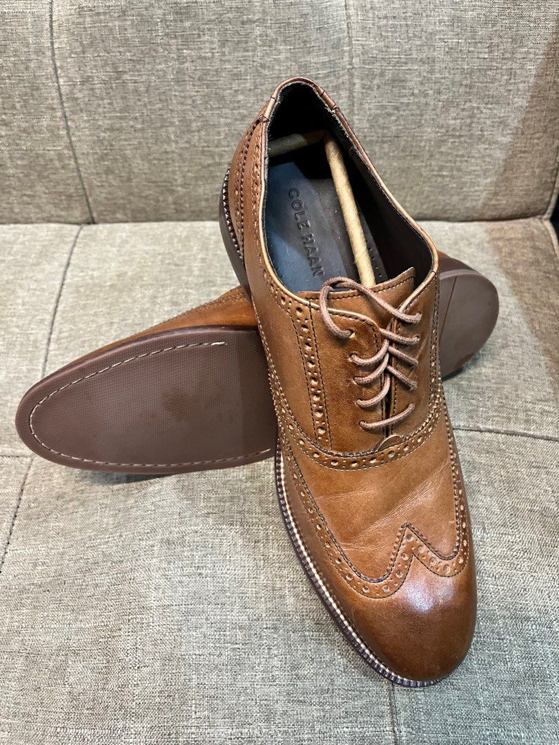 Cole haan williams discount black wingtip shoes