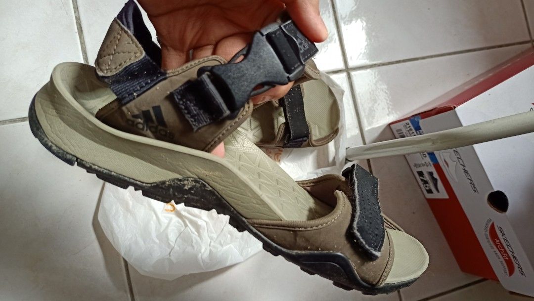 Sandal best sale lelaki adidas