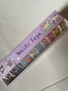 Sanrio Washi Tape Sample 