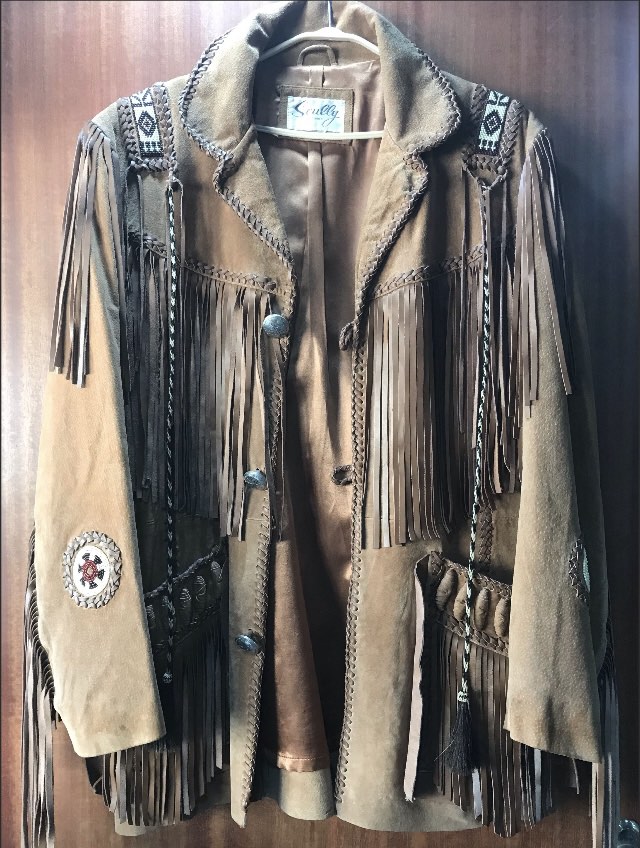 Fringe leather jacket womens hotsell