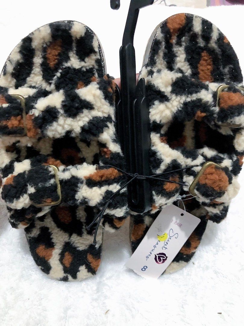 Secret treasures sales leopard slippers