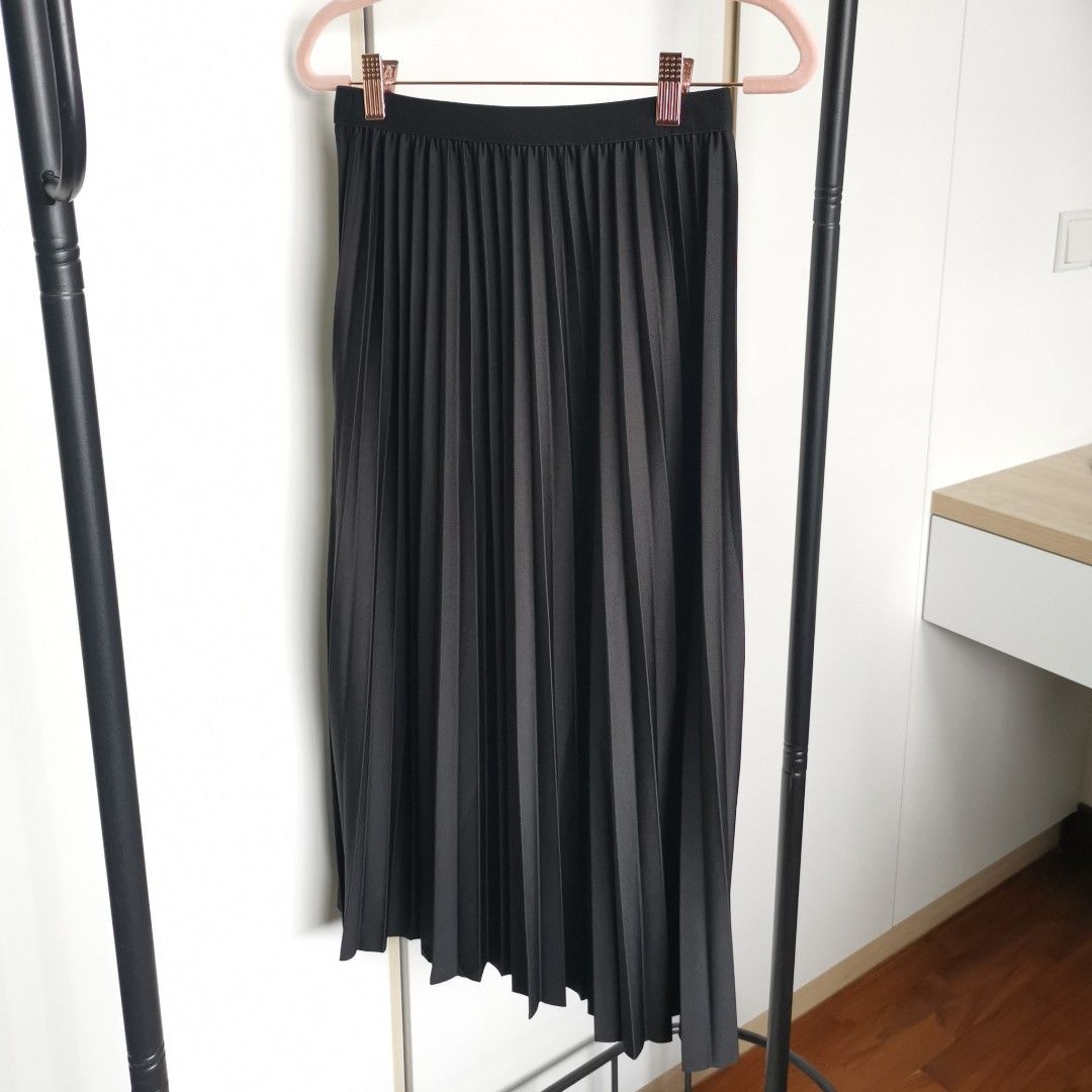 Plus size deals pleated skirt 4xl