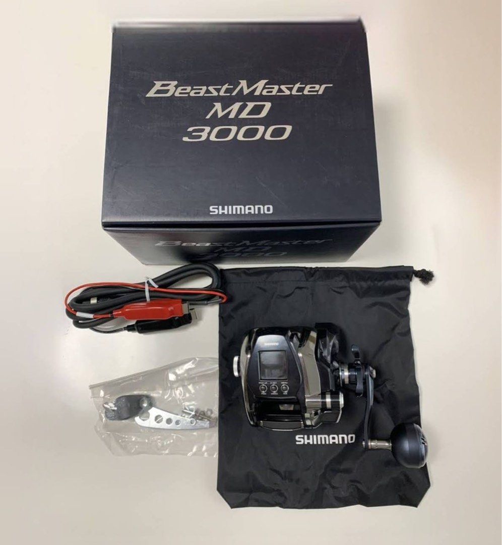 SHIMANO Beast Master 6000 6000 Big Game Electric Reel Used with Box F/S