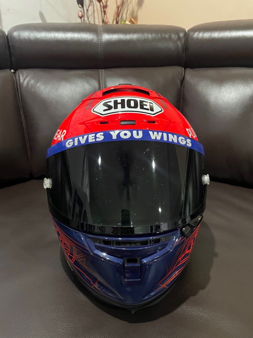 Shoei X Spirit 3 Marquez 6 Tc1 Auto Accessories on Carousell
