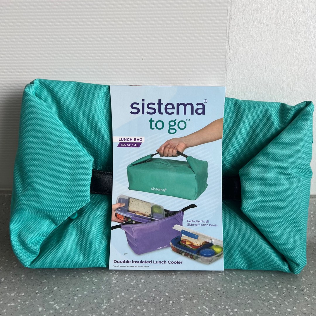 Sistema to go Lunch Bag 135oz/4L, Furniture & Home Living, Kitchenware