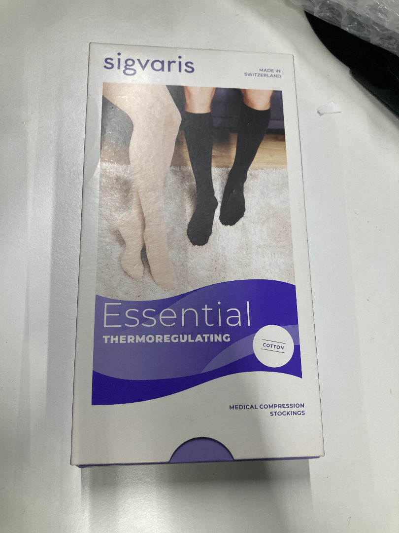 Sivaris Essential Thermoregulating Medical Compression Stockings XS Long,  Health & Nutrition, Braces, Support & Protection on Carousell