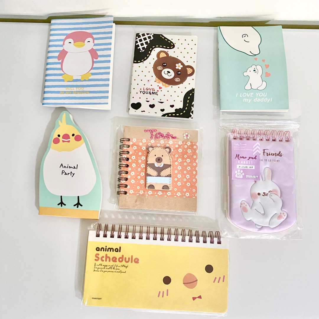 Small Animal Notebooks, Hobbies & Toys, Stationery & Craft, Stationery ...