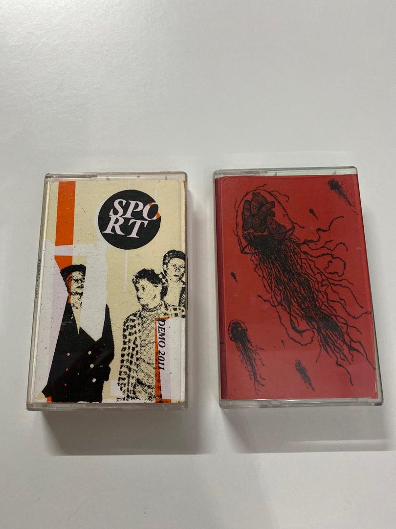 Sport emo band demo 2011. Tape. Kaset / Shizune skramz screamo cassette