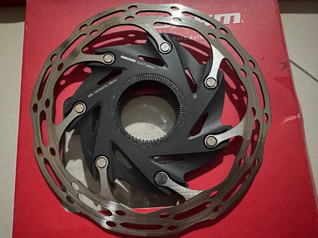SRAM Red Centerline CLX-R Disc Brake Rotor 140/160mm Road Bike Design Centerlock - Foto 2