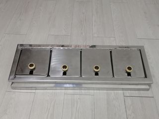 Stainless steel container warmer
