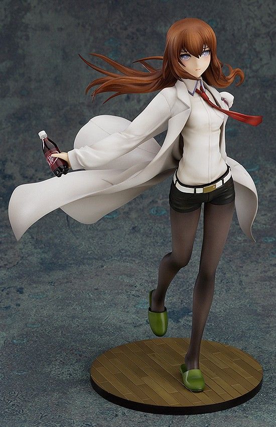 Steins Gate Makise Kurisu 1 8 White Coat Ver. Good Smile