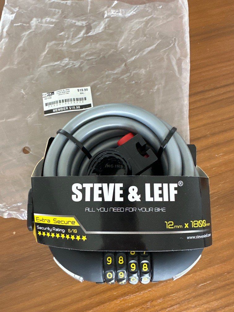 Steve and leif bicycle lock deals