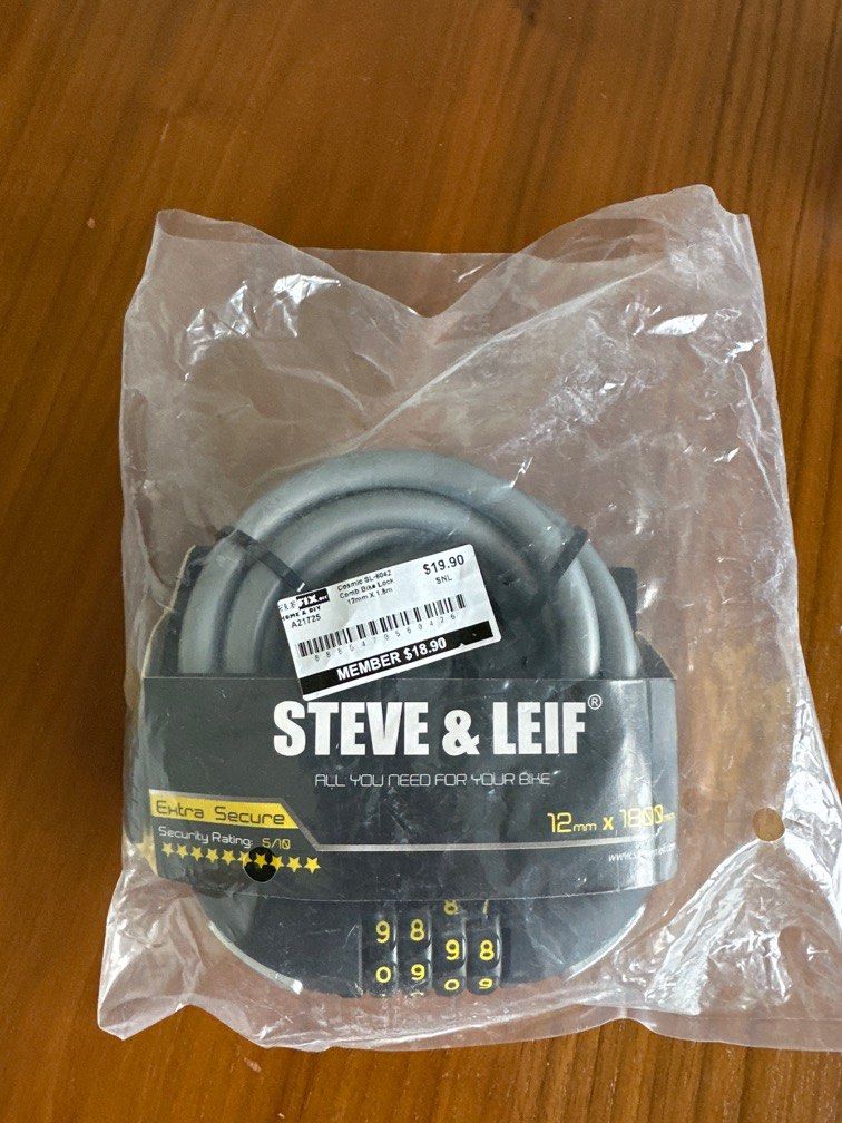 Steve and leif bicycle lock top