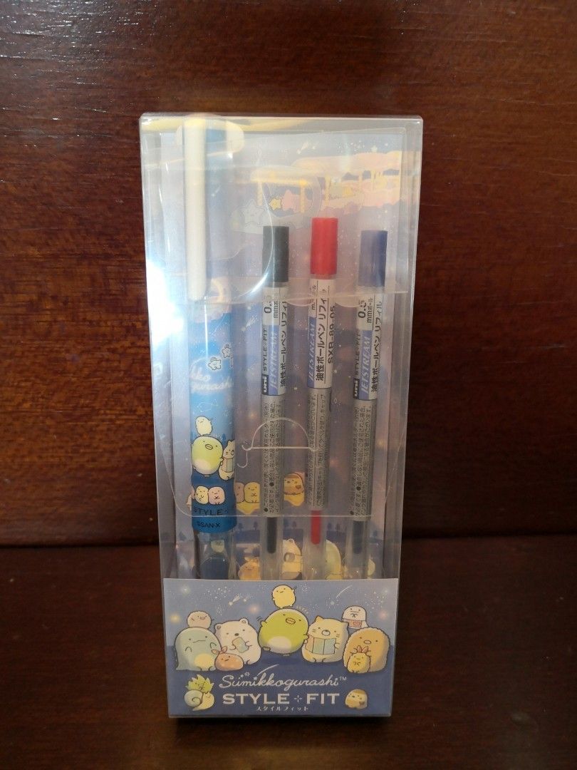 Sumikko Uni style Fit pen 3 in 1 (Category: Stationery & School Supplies) located in Manila. Submitted by maifabfinds (Listing ID 1256445477, Image 1). Description: .