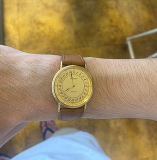 SUPER RARE!! Orient 24-hour clock Vintage Watch