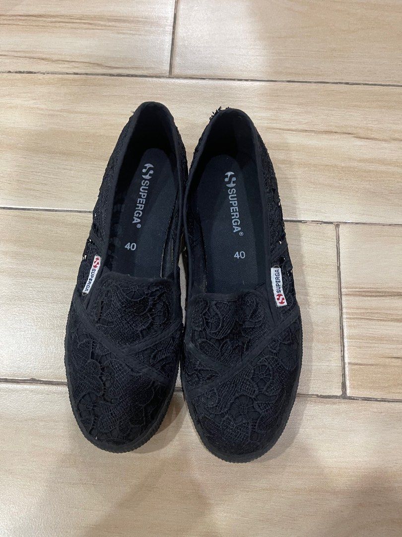Superga lace up outlet slip on