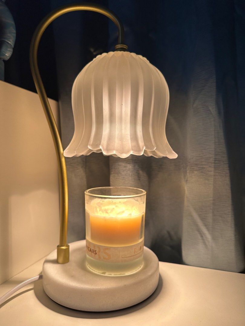 Table candle lamp, Furniture & Home Living, Lighting & Fans, Lighting