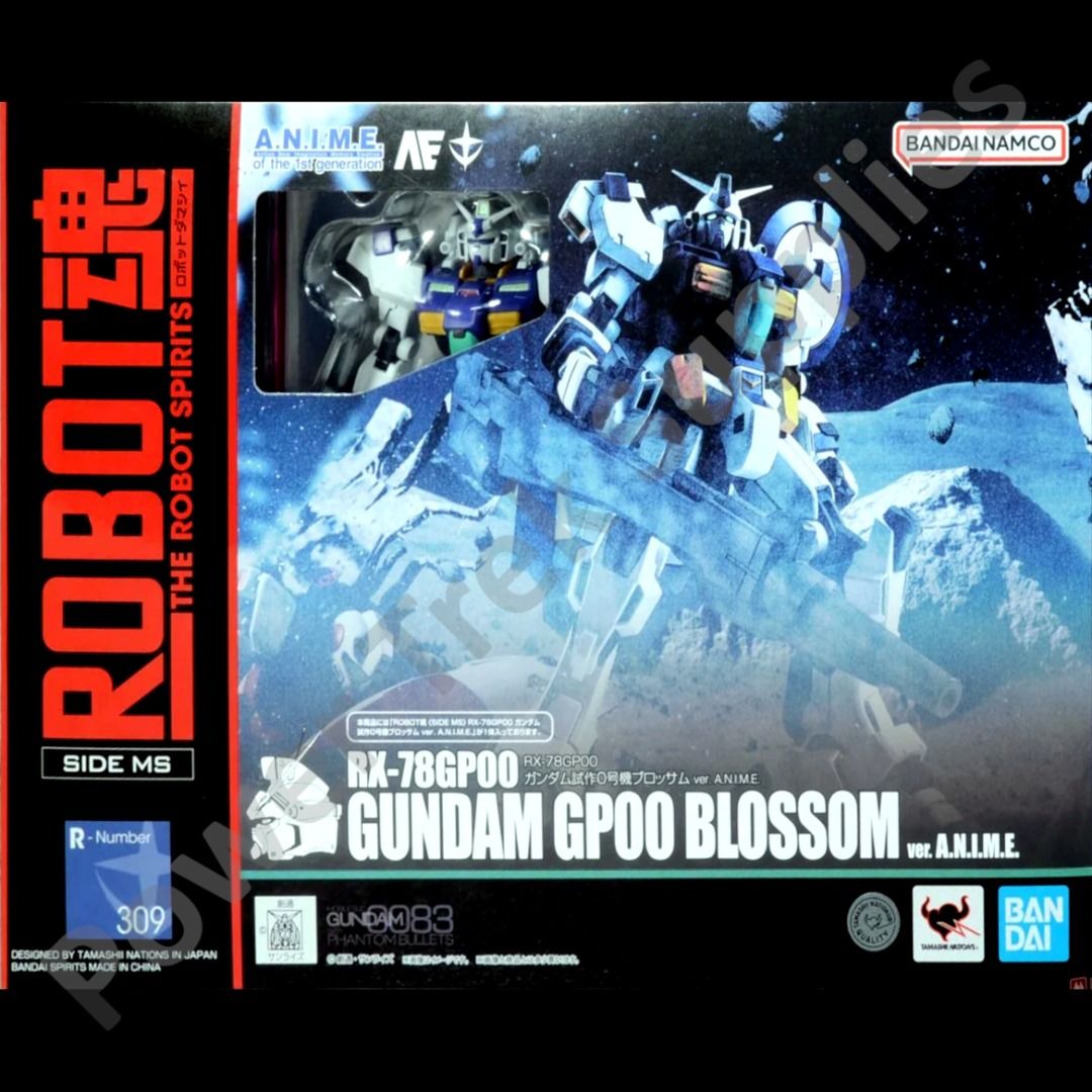 The Robot Spirits Side MS RX-78GP00 Gundam GP00 Blossom Ver. A.N.I.M.E.