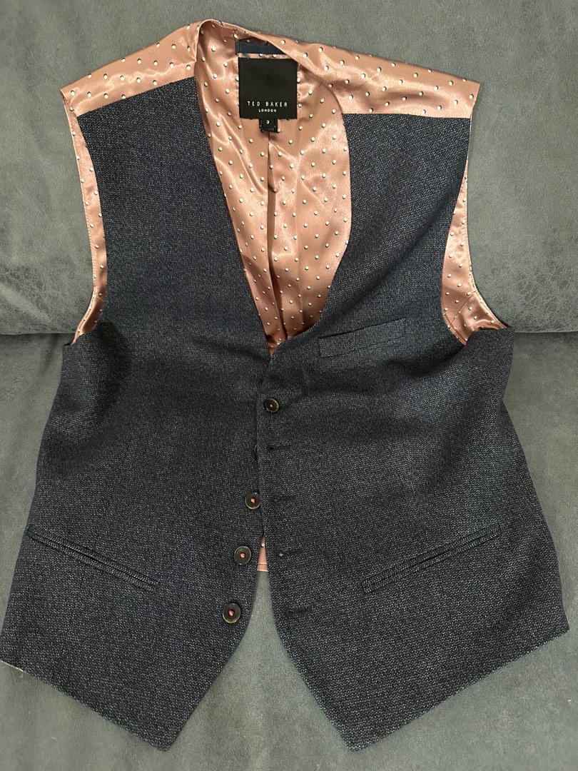Ted Baker Size 3 Vest, Men's Fashion, Tops & Sets, Vests on Carousell