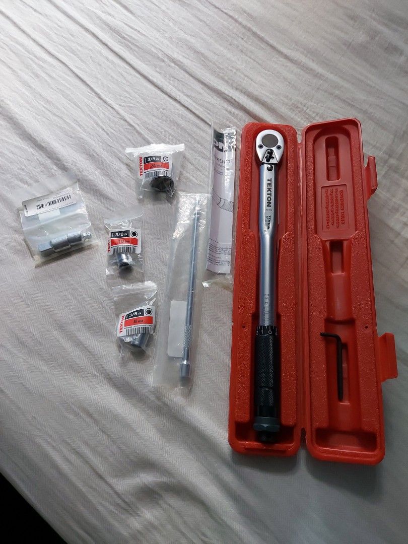 Tekton torque wrench 3/8 inch 14 to 108 nm, Furniture & Home Living