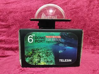 Telesin 6" Dome Port for Go Pro 5 - PRELOVED