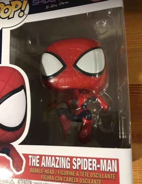 Funko POP Marvel Spider-Man No Way Home - Spider-Man Upgraded Suit red