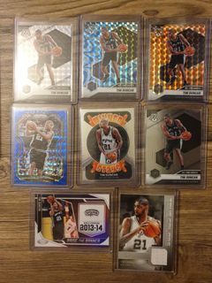 Tim Duncan panini lot with patch