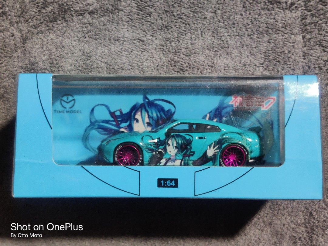 Time Model Nissan Skyline GT-R R35 Hatsune Miku, Hobbies & Toys, Toys ...