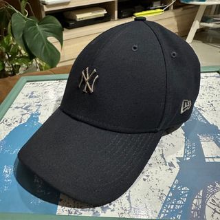 TOPI NEW ERA LOGO NY NEW YORK METAL ORIGINAL NAVY PRELOVED