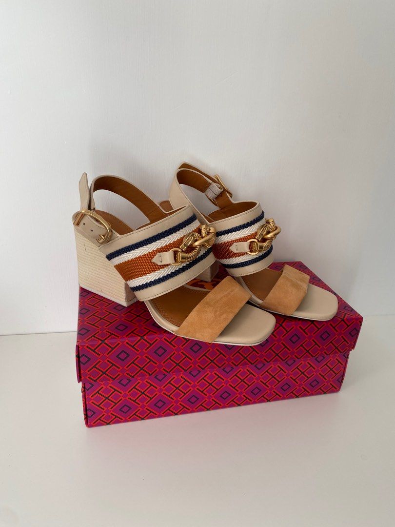 Tory Burch jessa 75mm block heel sandals