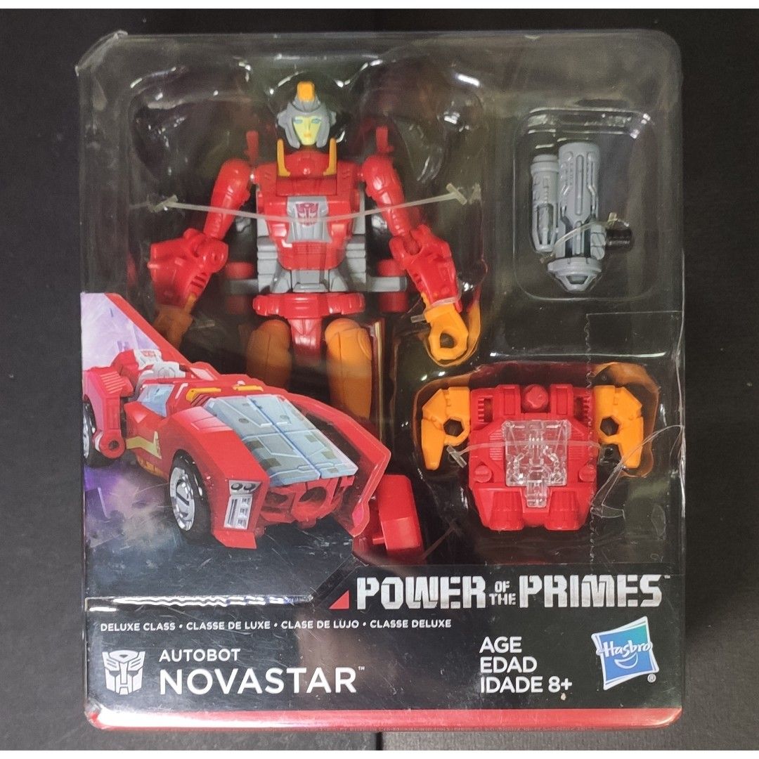Transformers generations power of the top primes deluxe class autobot novastar