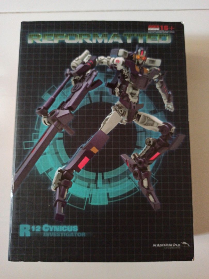 Transformers MMC Mastermind Creations Cynicus IDW Vos Masterpiece