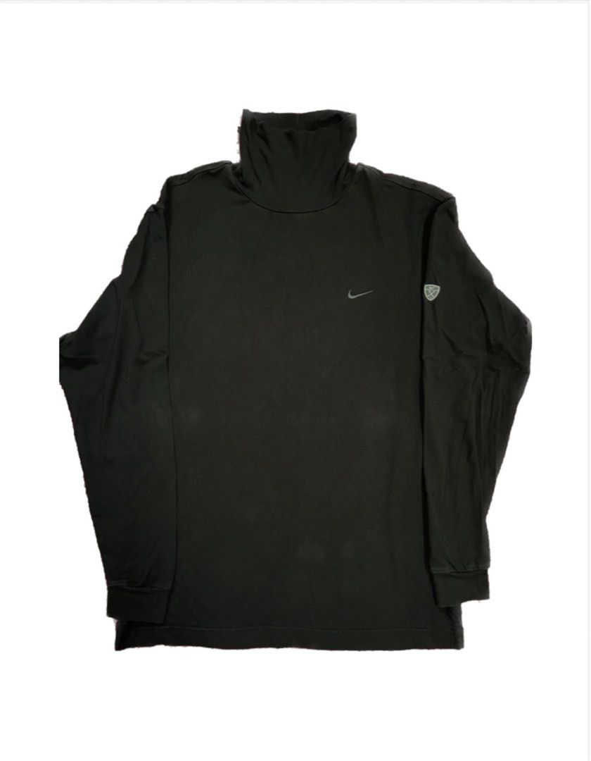 Nike mock turtleneck golf shirts short sleeve shop